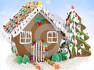 Gingerbread house