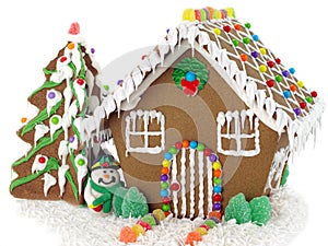 Gingerbread house