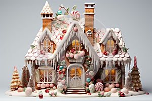 Gingerbread house for christmas