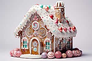 Gingerbread house for christmas