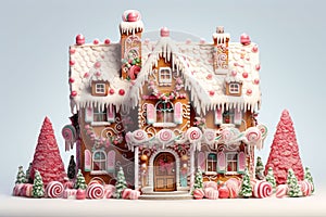 Gingerbread house for christmas