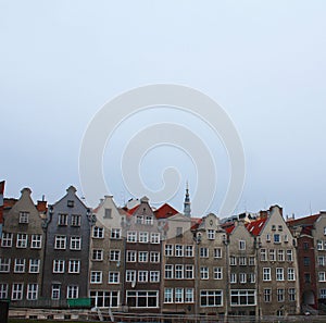 Gingerbread houses in Gdansk