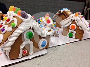 Gingerbread houses