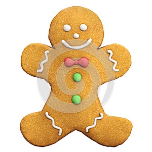 Gingerbread Man Christmas Icon