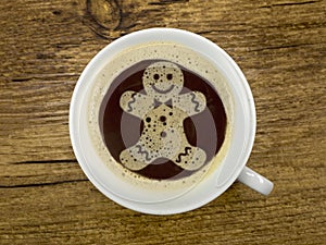 Gingerbread man photo