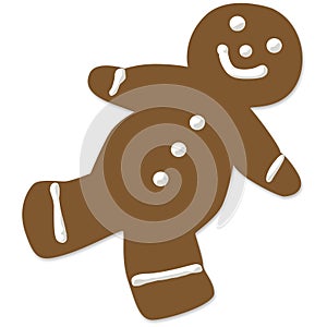 Gingerbread man cookie