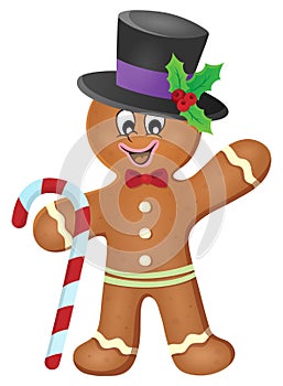 Gingerbread man theme image 3