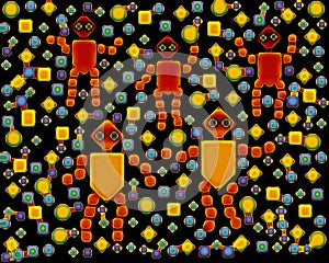 Gingerbread Martians