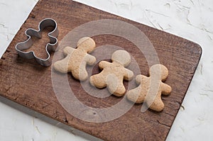 Gingerbread men cookies