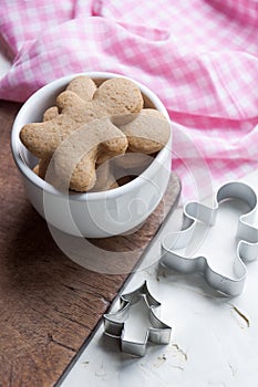 Gingerbread men cookies