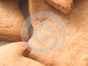 Gingerbread Stars Closeup