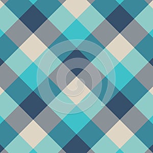 Gingham cyan pattern. Texture for plaid, tablecloths, clothes, shirts,dresses,paper,bedding,blankets,quilts and other textile