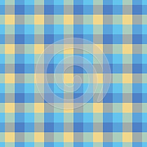 Gingham cyan pattern. Texture for plaid, tablecloths, clothes, shirts,dresses,paper,bedding,blankets,quilts and other textile