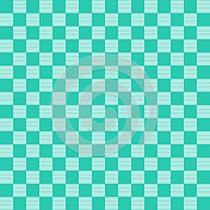 Gingham pattern set. Tartan checked plaids in green color.
