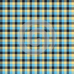 Gingham seamless blue and black pattern. Texture for plaid, tablecloths, clothes, shirts,dresses,paper,bedding,blankets,quilts and