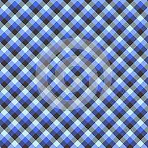Gingham seamless blue pattern. Texture for plaid, tablecloths, clothes, shirts,dresses,paper,bedding,blankets,quilts and other