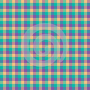 Gingham seamless cyan and violet pattern. Texture for plaid, tablecloths, clothes, shirts,dresses,paper,bedding,blankets,quilts