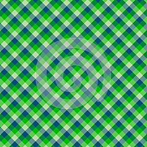 Gingham seamless green pattern. Texture for plaid, tablecloths, clothes, shirts,dresses,paper,bedding,blankets,quilts and other