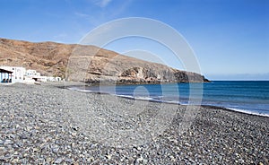 Giniginamar Beach in Fuerteventura in Spain