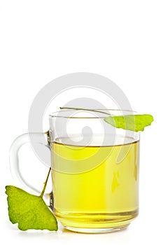 Ginkgo biloba herbal tea