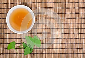 Ginkgo tea