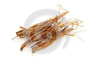 Ginseng roots, panax ginseng, traditional chinese