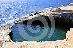 Giola, sea water pool