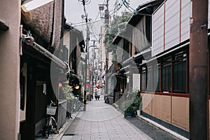 Gion Kyoto Downtown urban walkway