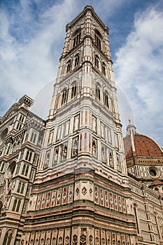 Giotto Campanile and Florence Cathedral consecrated in 1436
