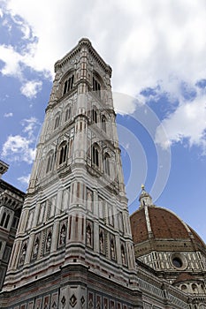 Giotto`s Bell Tower in Florence