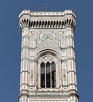 Giotto`s bell tower of Santa Maria del Fiore