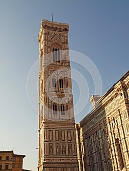 Giotto's Campanille in Florence, Italy