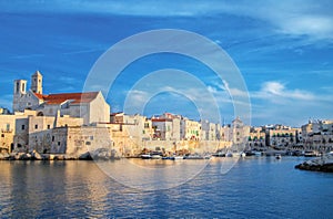 Giovinazzo touristic port. Apulia.