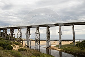 Gippsland, Kilcunda Bourne Creek Trestle Bridge