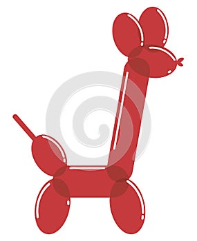 giraffe balloon animal