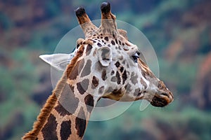 Giraffe in Cantabria Natural Reserve