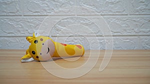 A Giraffe Doll to Entertain Baby