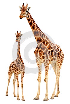 Giraffa famiglia 