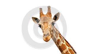 Giraffe isolated