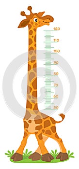 Giraffe meter wall or height chart