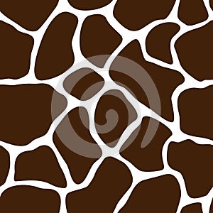 Giraffe pattern design - funny  drawing seamless pattern.