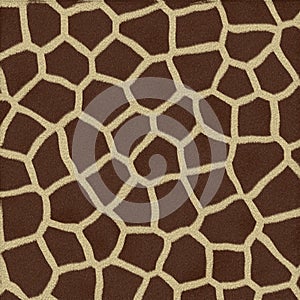 Giraffe Texture Background Fur
