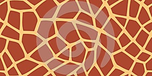 Giraffe Texture Seamless Background