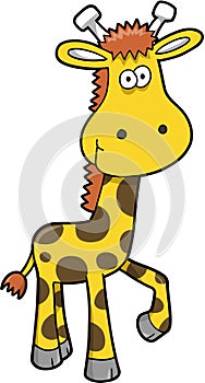 Giraffe Vector Illustration