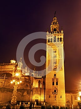 Giralda Bell Tower Seville Cathedral Spain