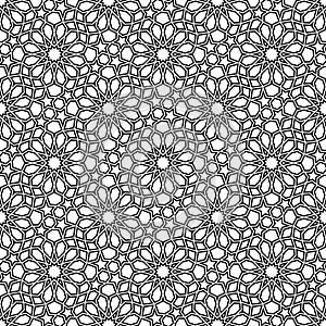 Girih diecut background. Seamless pattern. Laser cut. Islamic prints for laser cutting. Islam star. Arabic style. Traditional musl