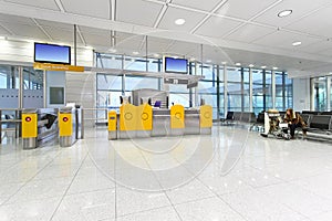 Girl at airport