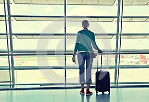 Girl in the airport