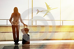 Girl in the airport