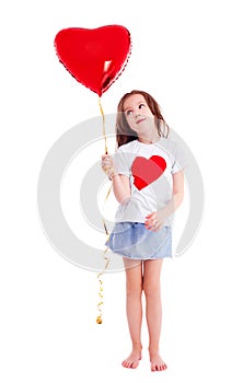 Girl with a balloon